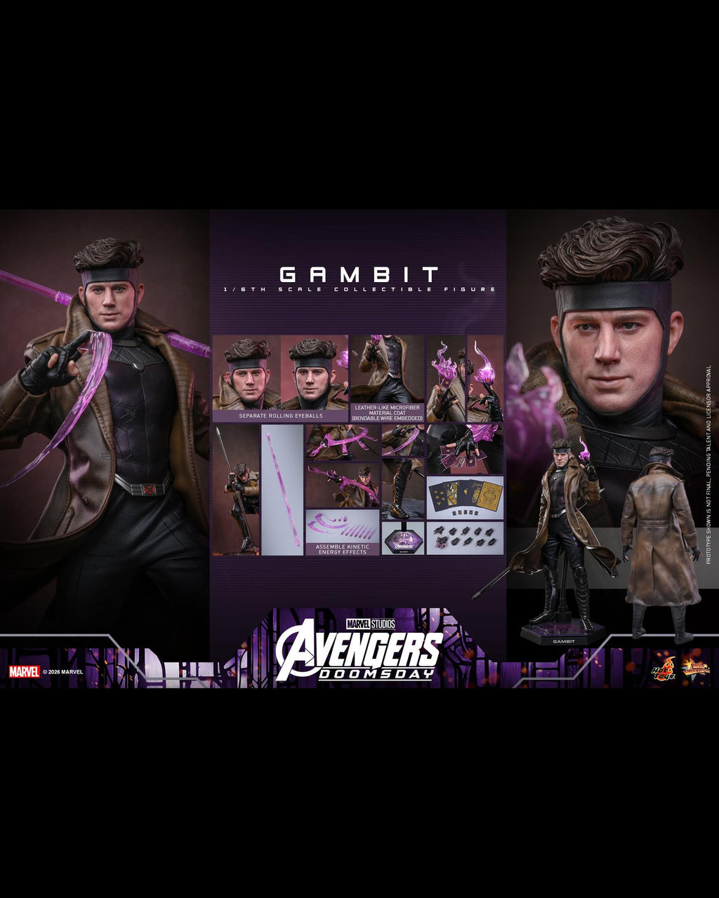 Hot Toys MMS910 1/6 Avengers Doomsday Gambit (Regular Ver.)