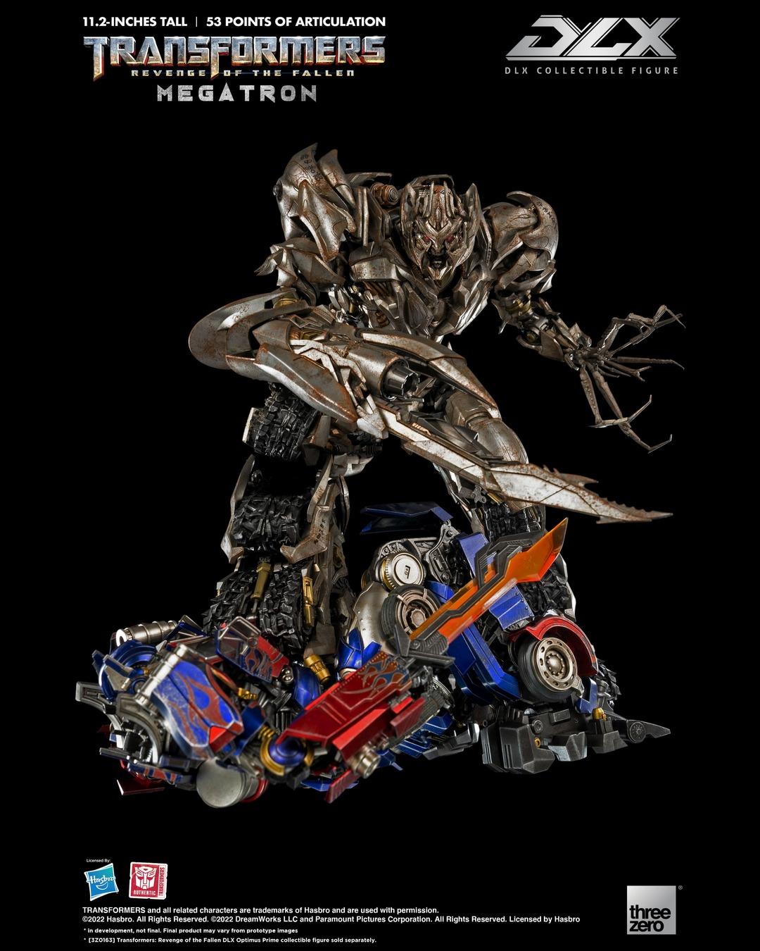 Threezero 3Z0282 Transformers: Revenge of the Fallen - DLX Megatron (Re-Run)