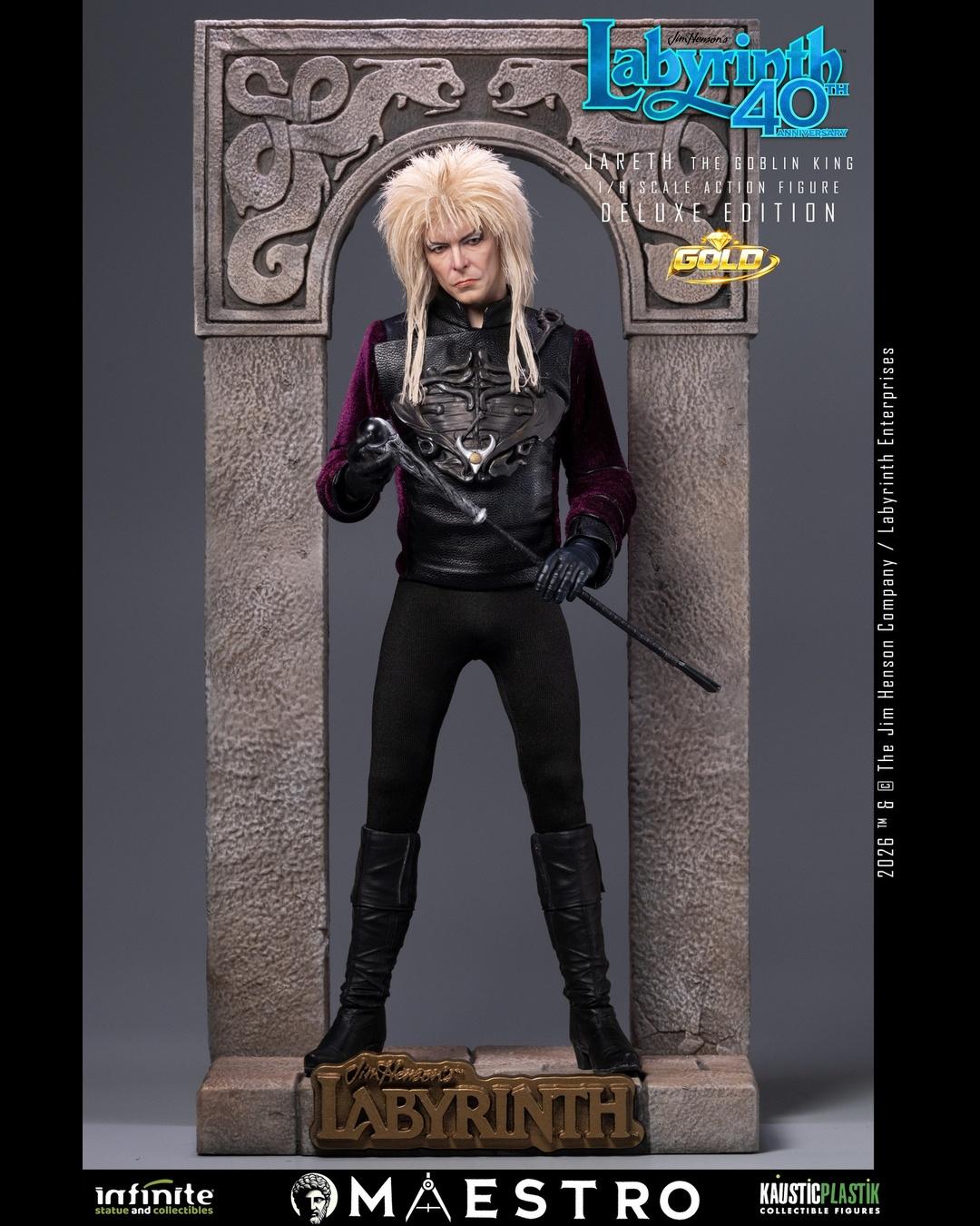 Infinite 1/6 Labyrinth Jareth the Goblin King (Deluxe Gold Edition)