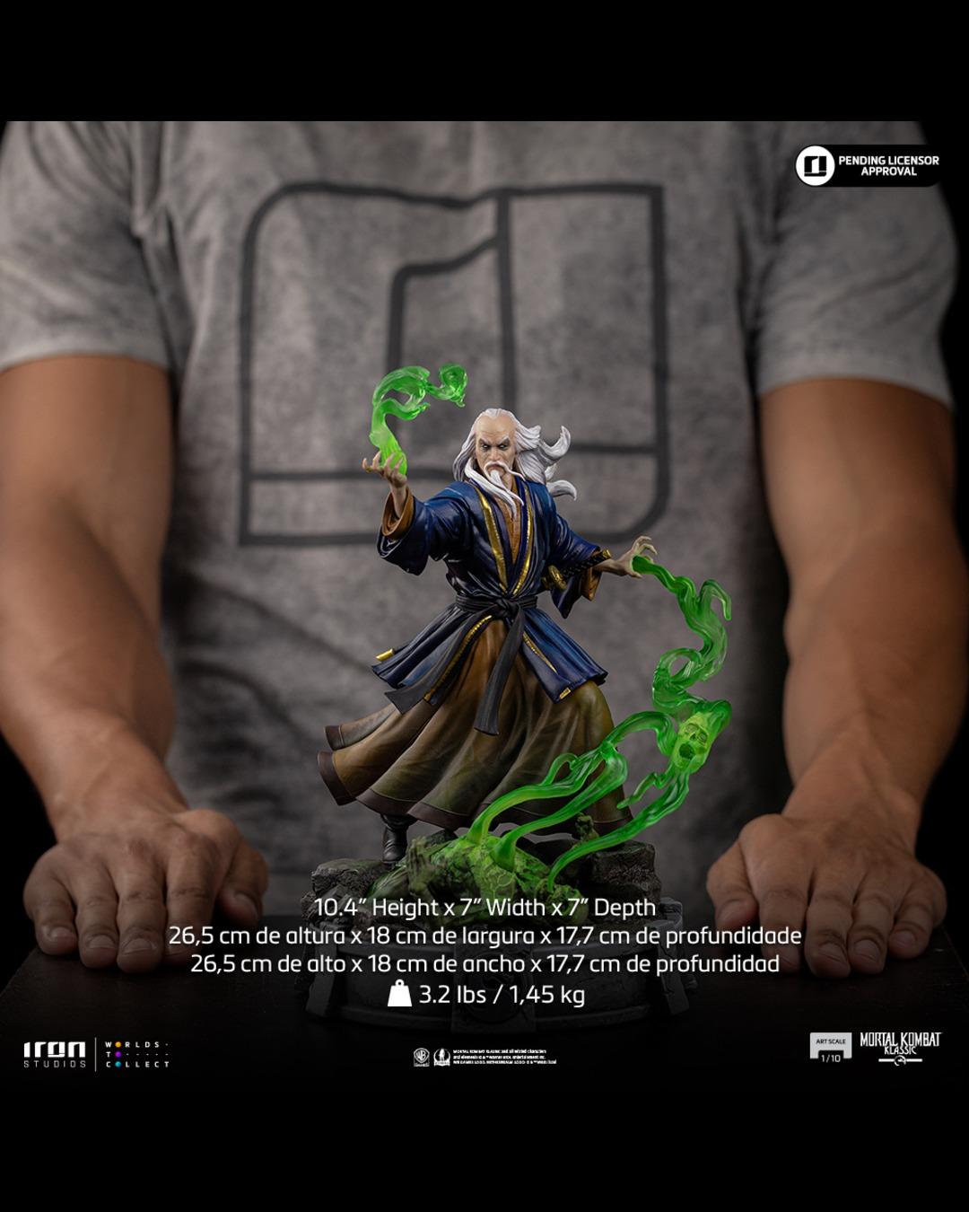Iron Studios Art Scale 1/10 Mortal Kombat Klassic Shang Tsung Statue