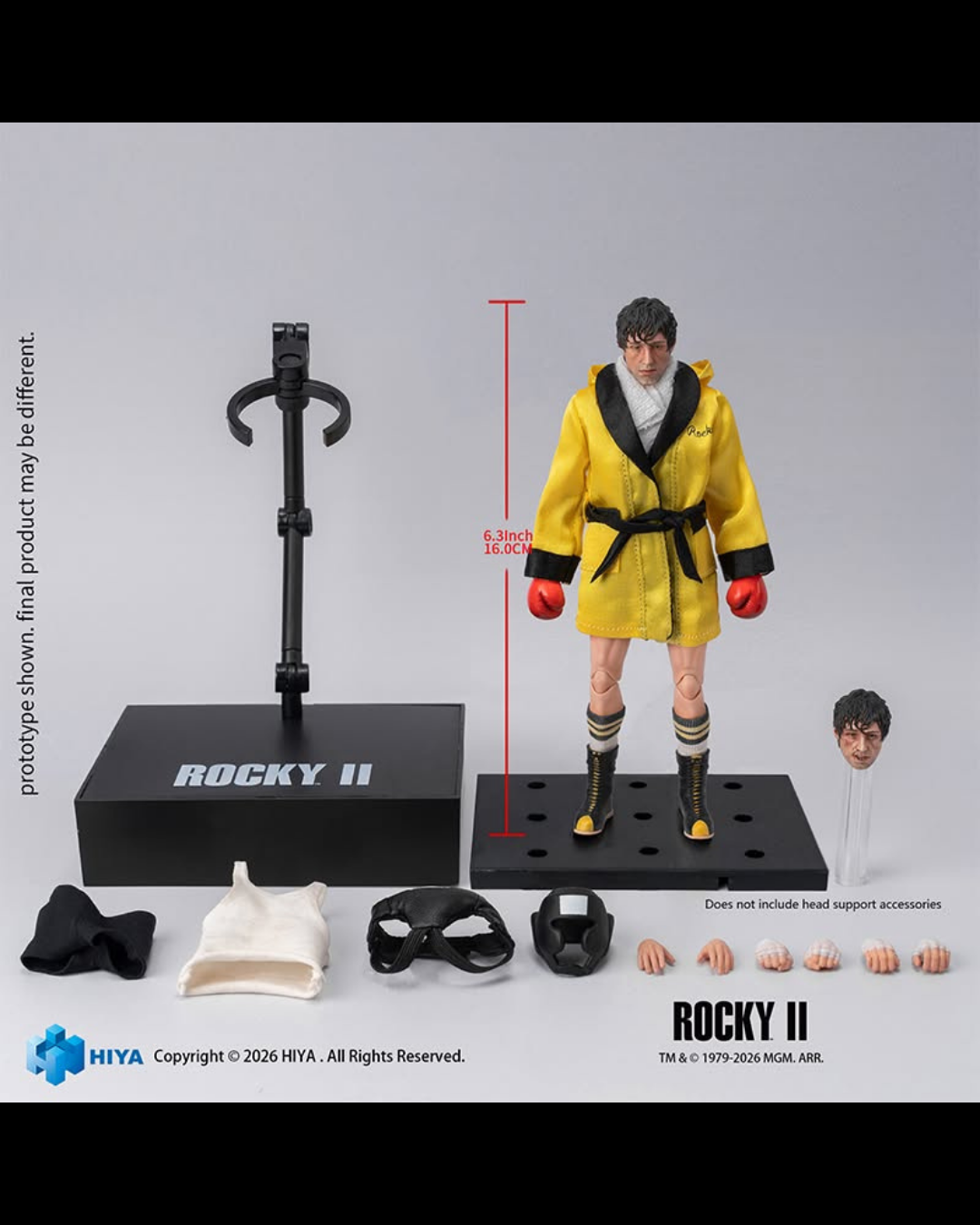 HIYA TOYS ESR0176 1/12 Rocky II (1979) Rocky Balboa (Boxer Ver.)