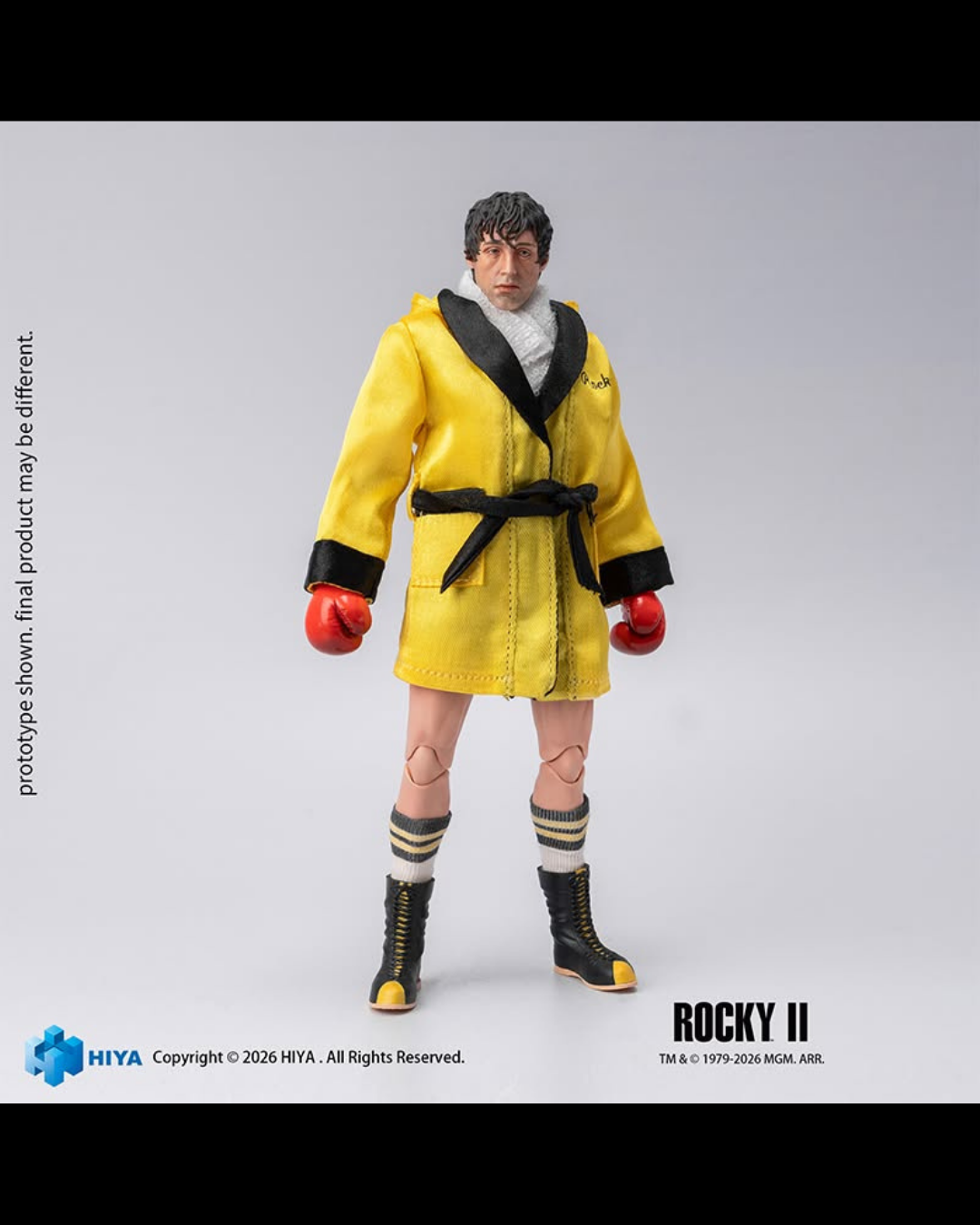 HIYA TOYS ESR0176 1/12 Rocky II (1979) Rocky Balboa (Boxer Ver.)