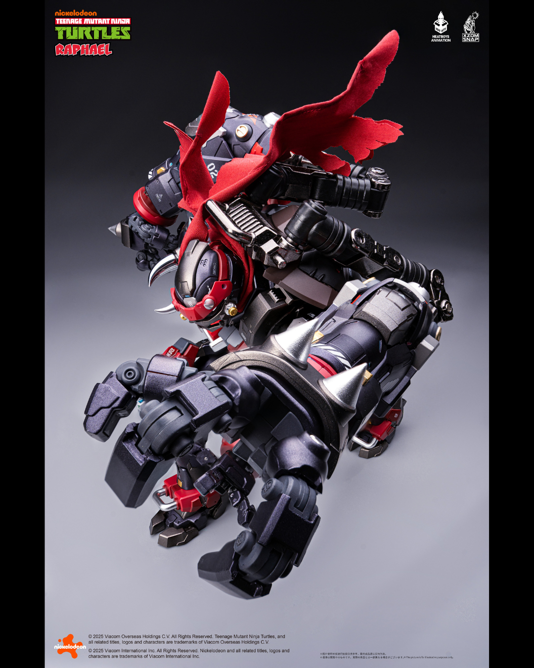 HEAT BOYS HB0095 TMNT Raphael (40th Anniversary Ver.)