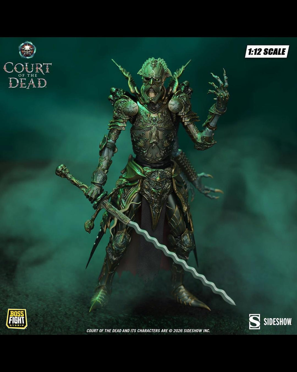 Boss Fight Studio 1/12 Court of the Dead Wave 3 : Mortighull - Exalted Reaper General