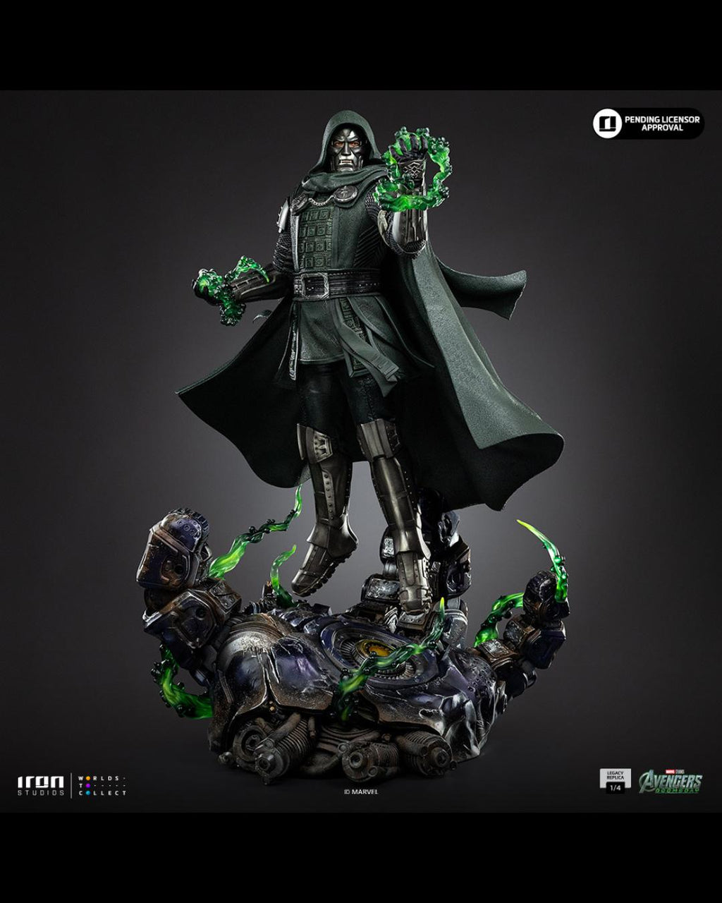 Iron Studios Legacy Replica 1/4 Marvel Comics : Doctor Doom