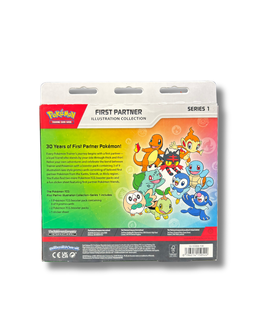 Pokemon TCG : First Partner Illustration Collection - Series 1 (English)