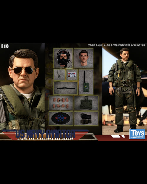 Shining Toys F18 1/6 US Navy Aviator