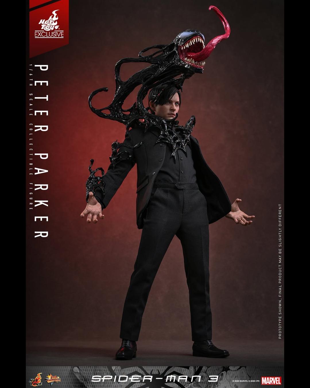 Hot Toys Exclusive MMS891 1/6 Spider-Man 3 : Peter Parker