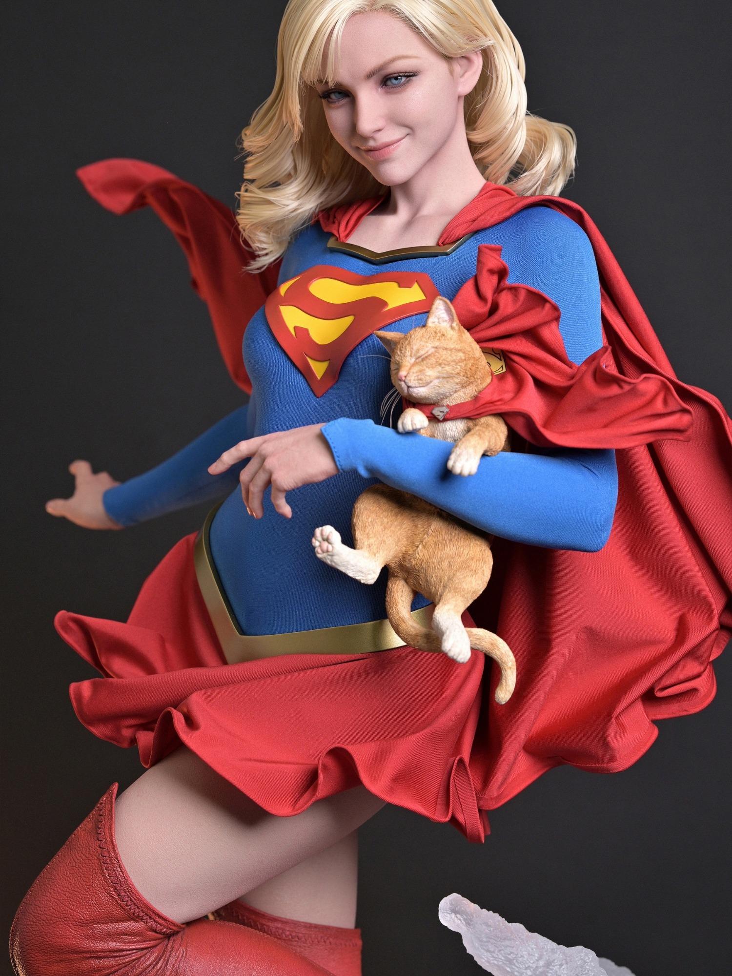 JND STUDIOS CAS-004 1/3 DC Comics Supergirl Statue