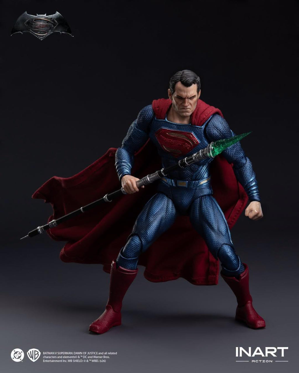 INART Action Hg-M0005 1/12 BvS : Dawn of Justice - Superman
