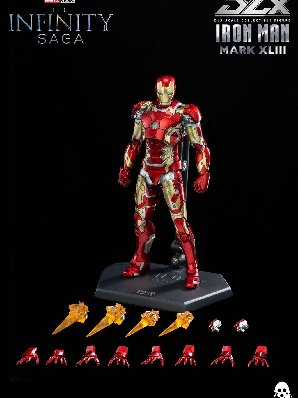 Threezero 3Z0247 Infinity Saga – DLX Iron Man Mark 43