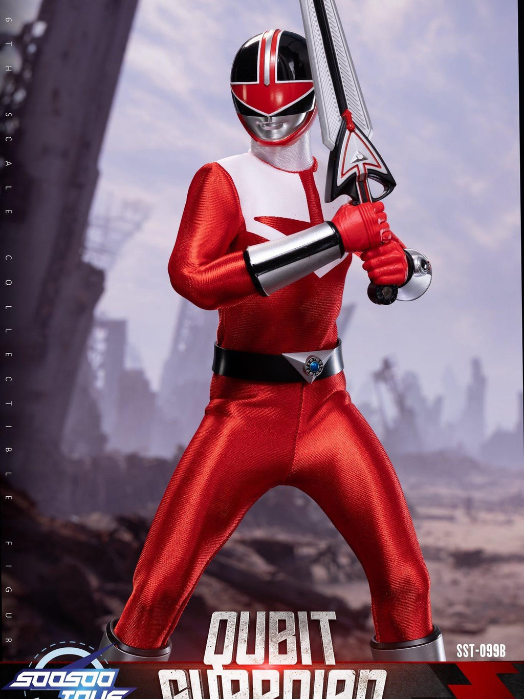 SooSoo Toys SST-099 1/6 Red Time & Qubit Guardian Two-Pack