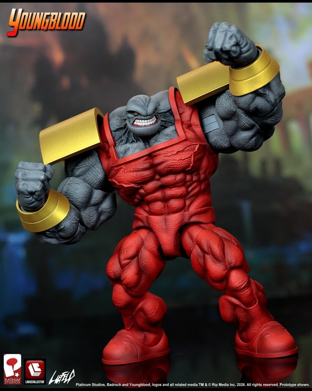 LooseCollector 1/12 Youngblood : Badrock
