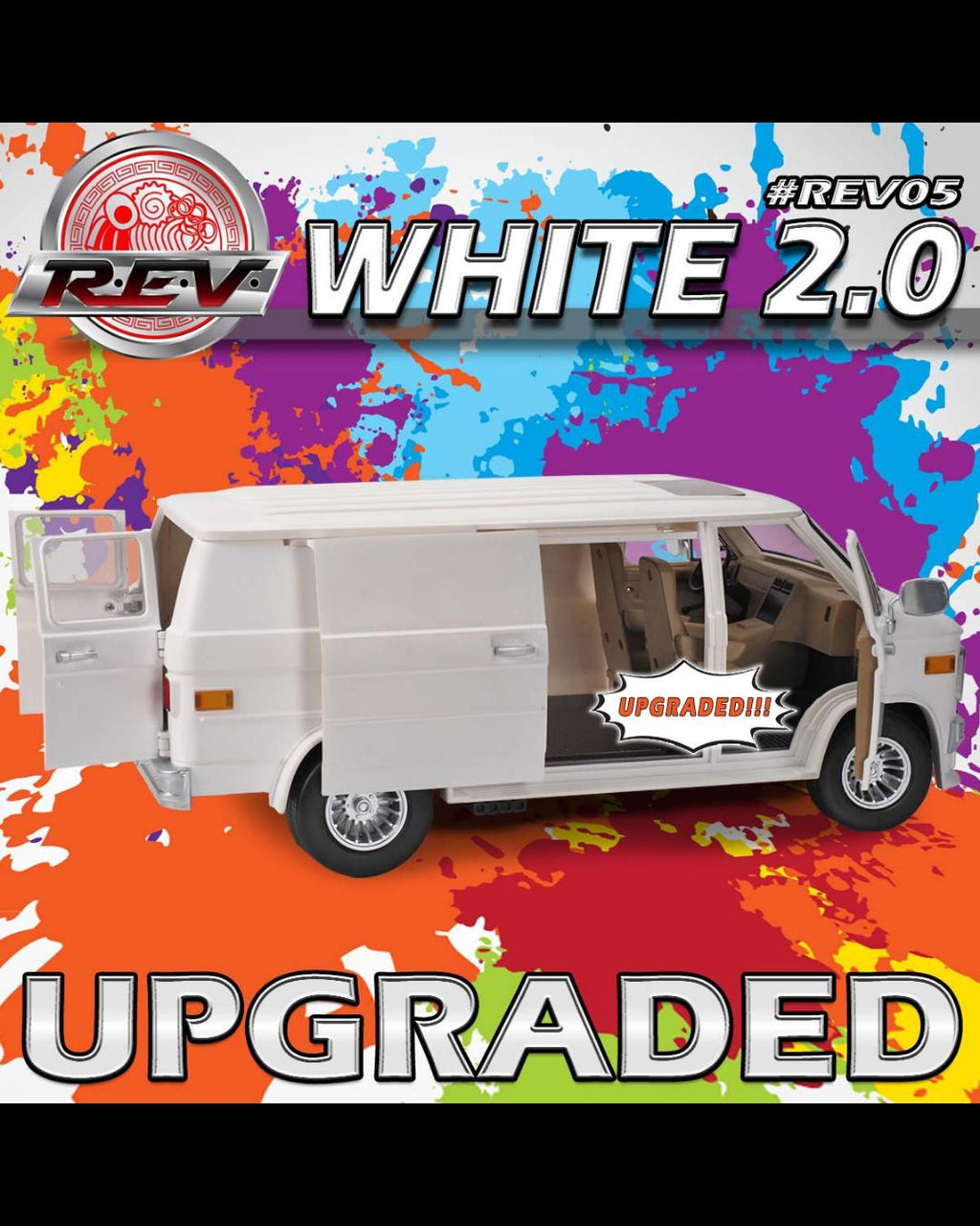 Ramen Toy REV05 1/12 Ramen Economical Van 2.0 (White)