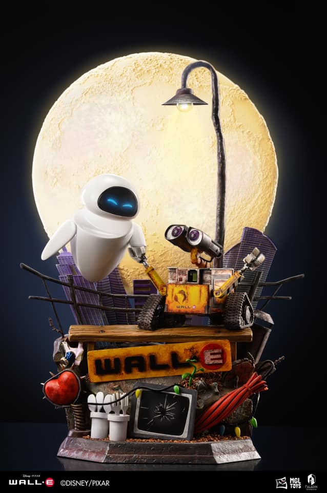 MGL TOYS x Paladin Disney Pixar Wall E and Eve