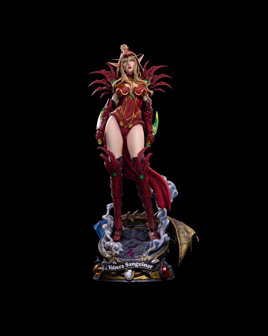 HEX Collectibles x Blizzard Entertainment HEXHS09 1/6 Hearthstone Valeera Sanguinar Statue