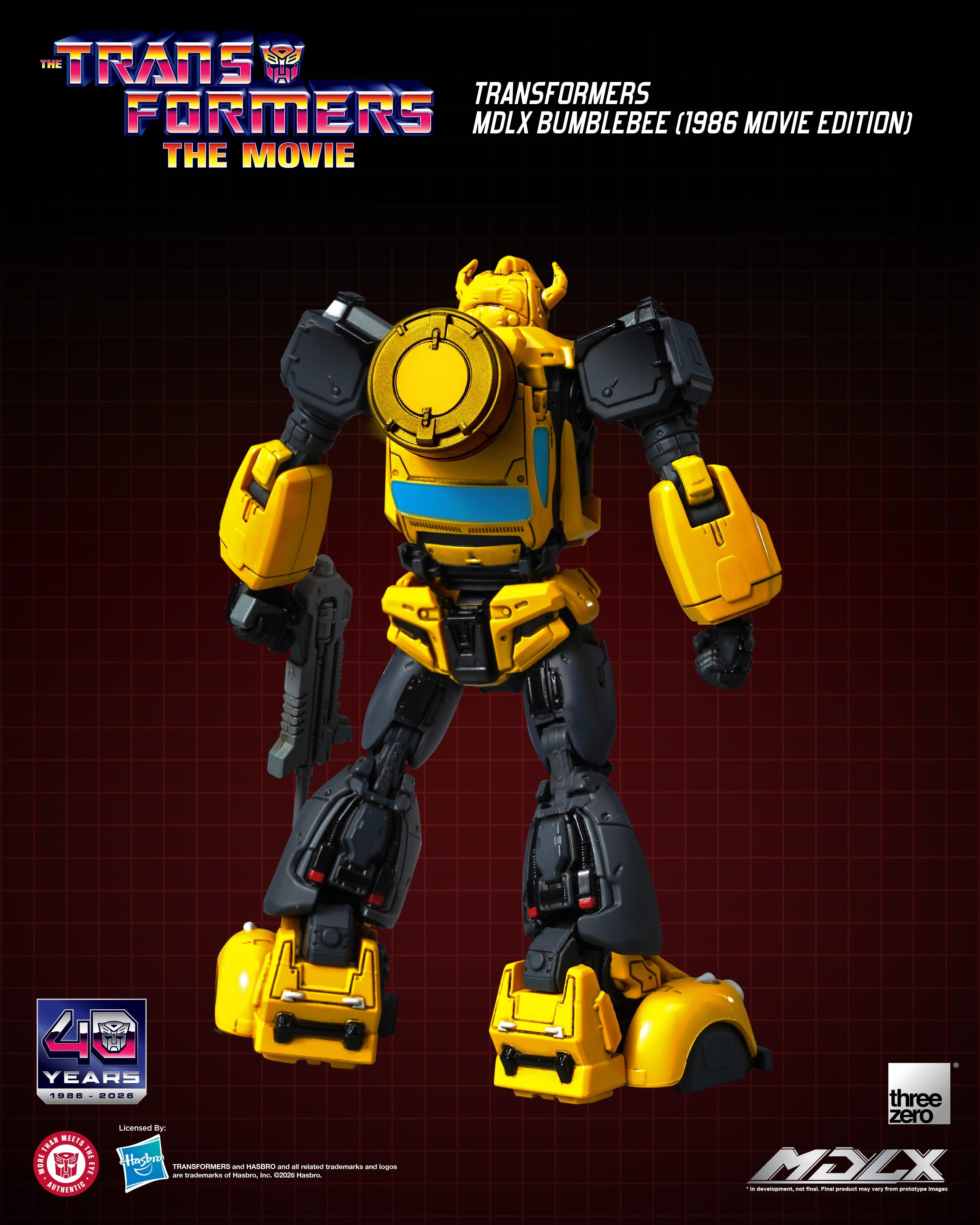 Threezero 3Z1162 Transformers MDLX Bumblebee (1986 Movie Edition)
