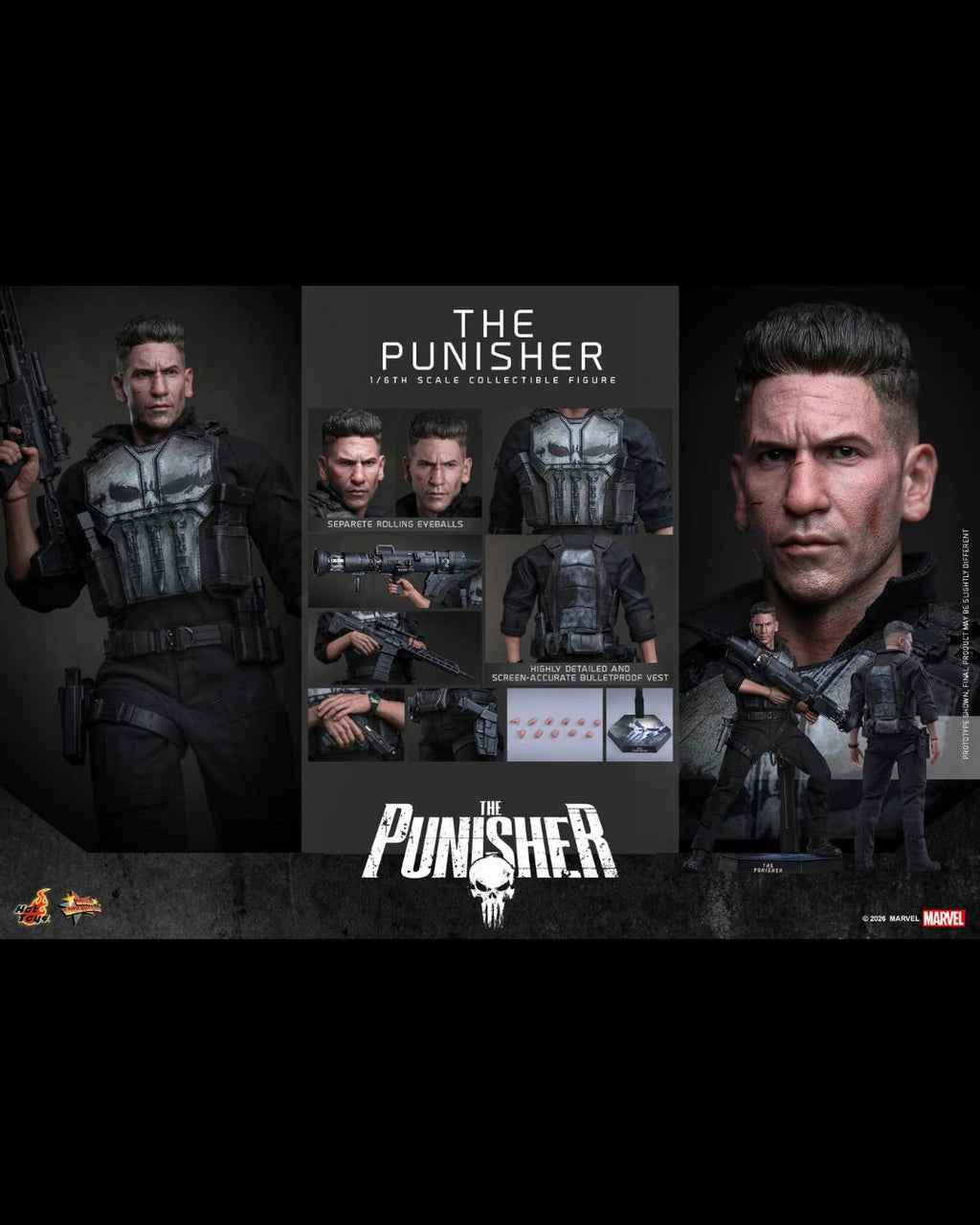 Hot Toys MMS904 1/6 The Punisher - The Punisher