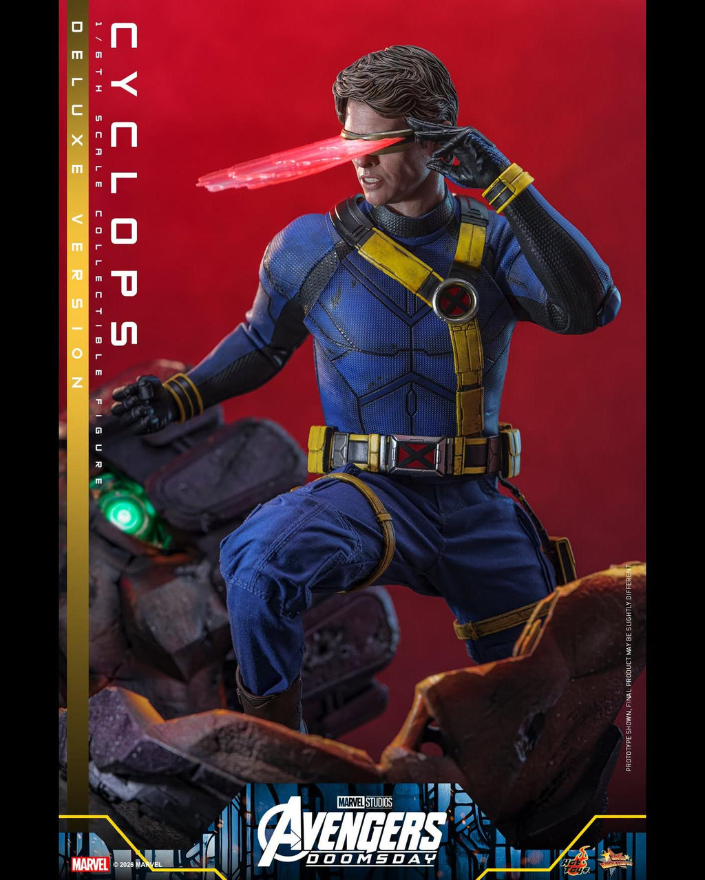 Hot Toys MMS909B 1/6 Avengers Doomsday Cyclops (DX Ver.) (Special Edition)