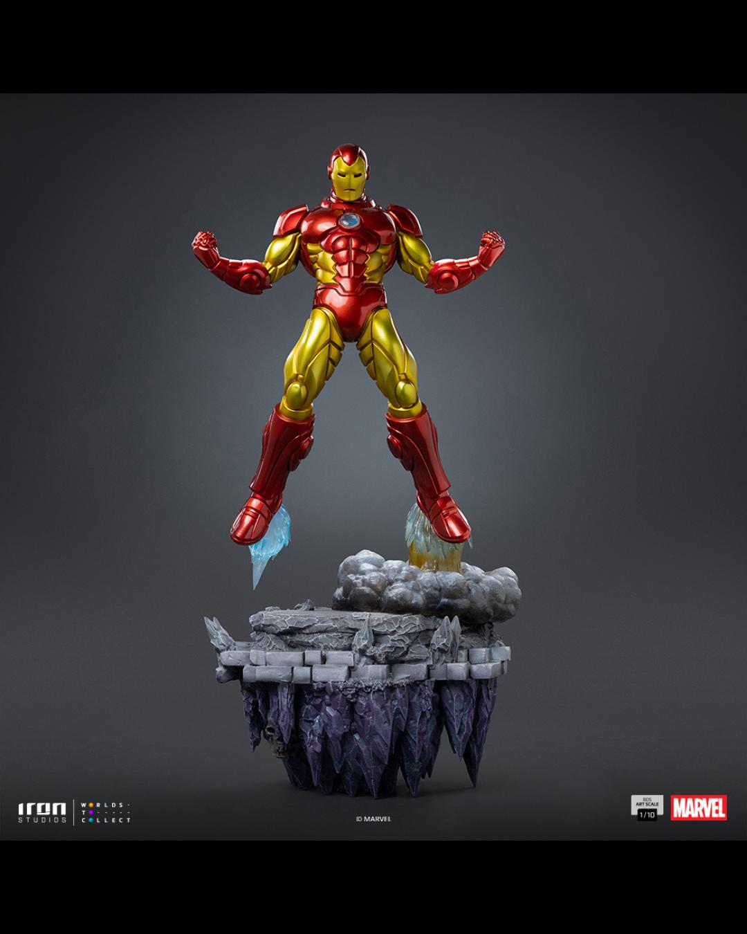 Iron Studios BDS Art Scale 1/10 Marvel Comics Iron Man (Infinity Gauntlet Diorama)