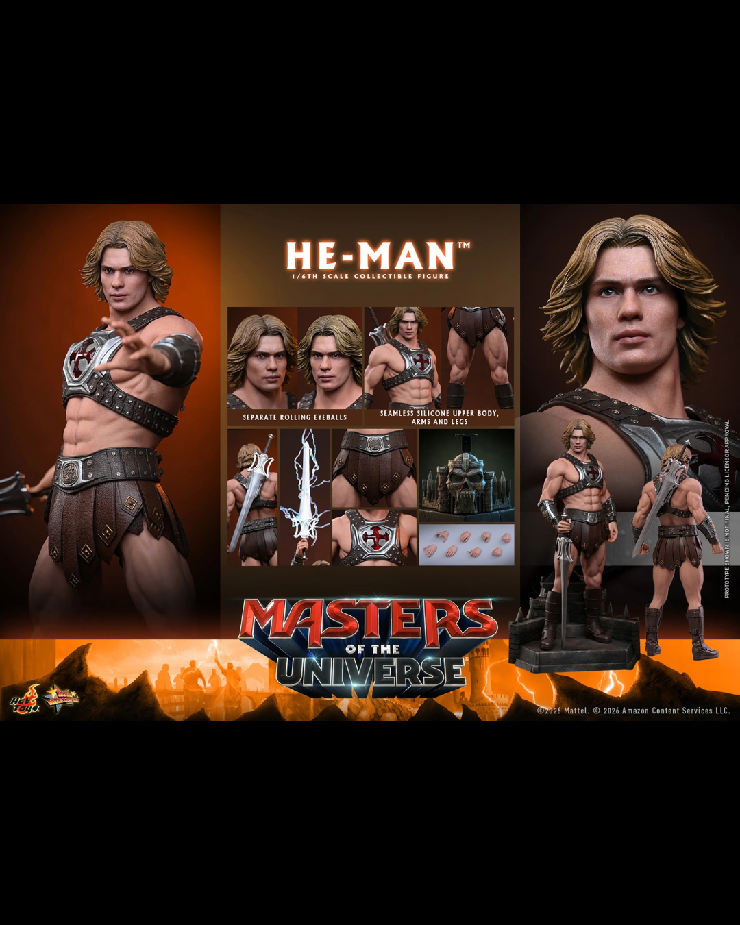 Hot Toys MMS888 1/6 Masters of the Universe - He-Man