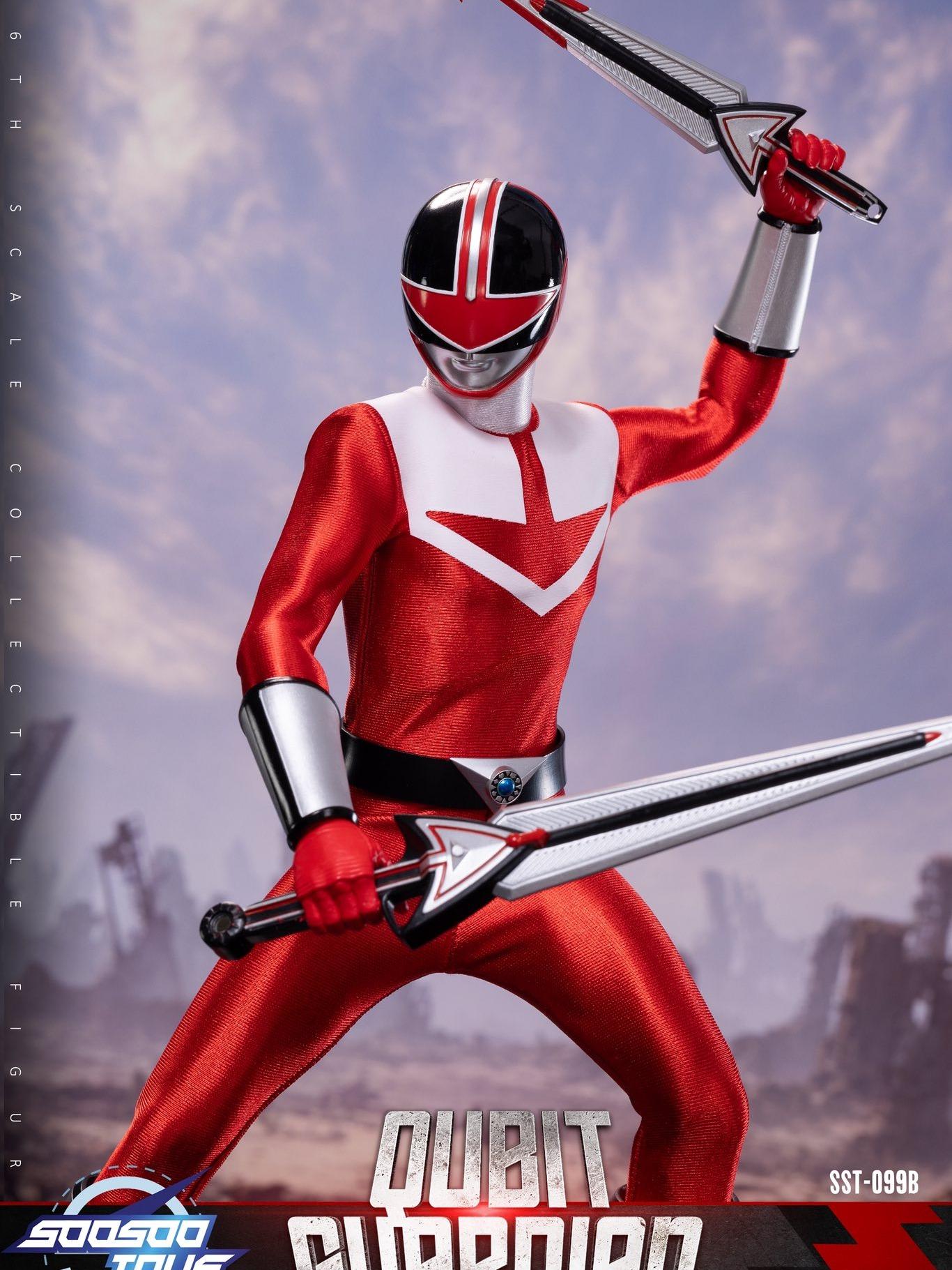 SooSoo Toys SST-099 1/6 Red Time & Qubit Guardian Two-Pack