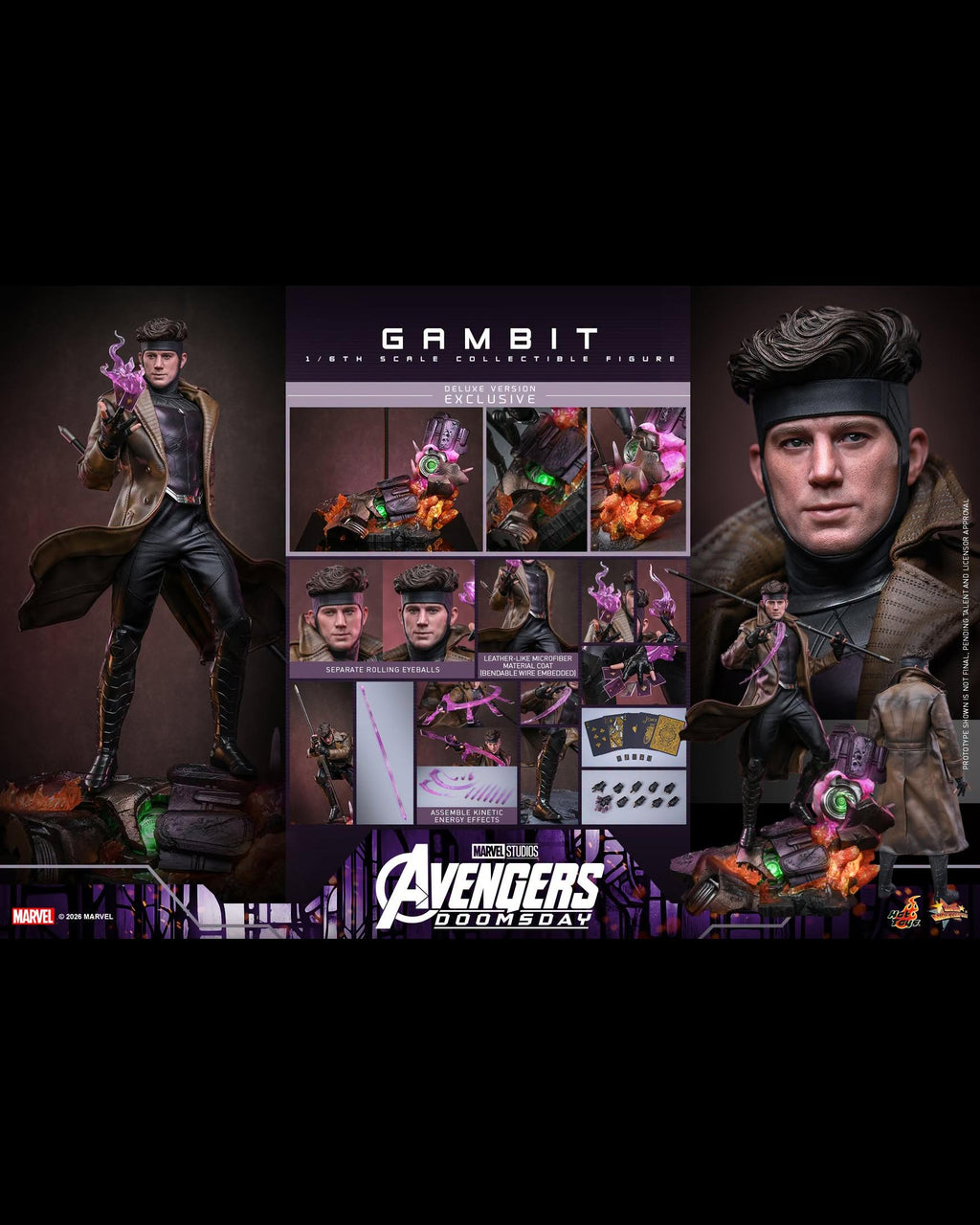 Hot Toys MMS911 1/6 Avengers Doomsday Gambit (DX Ver.)