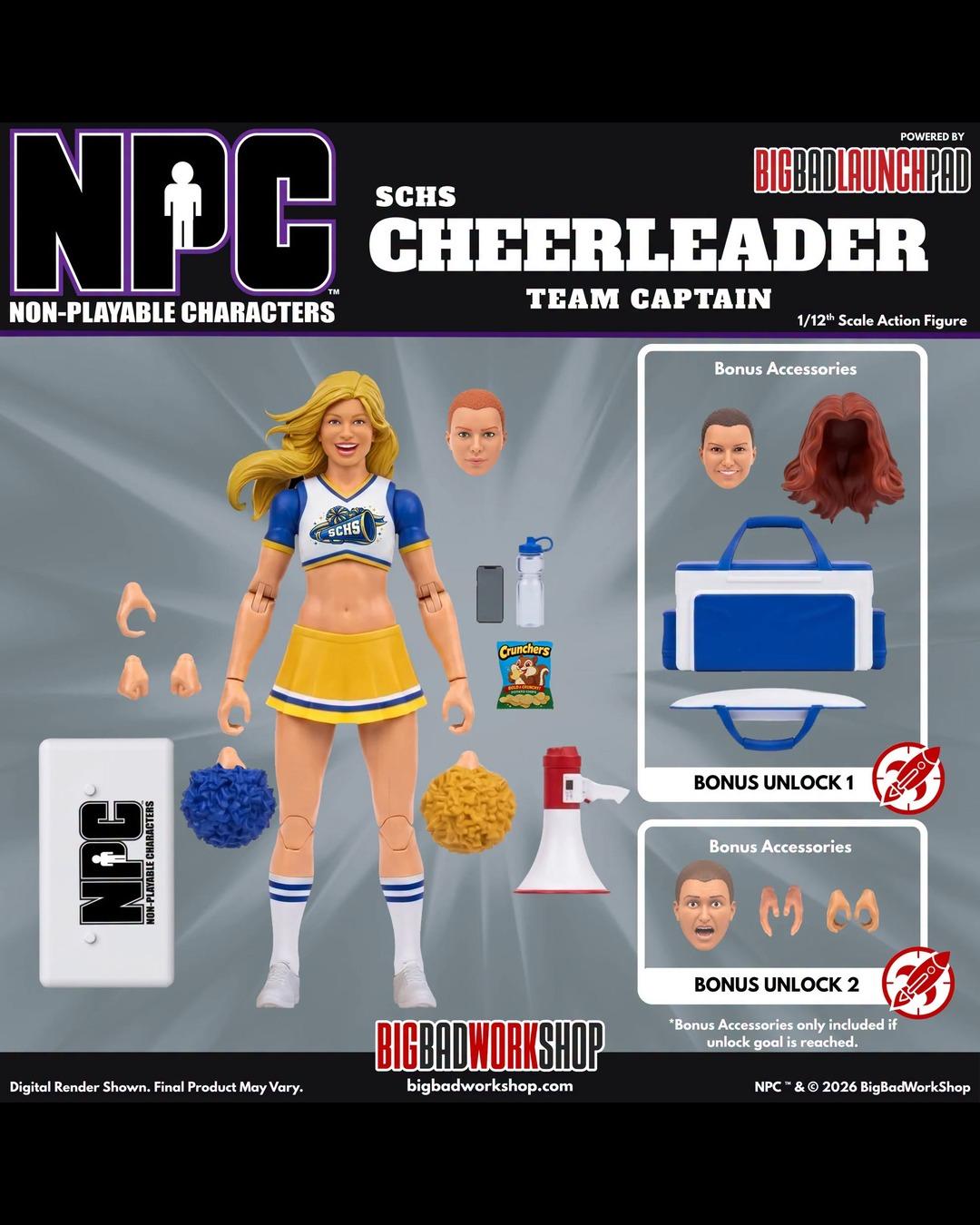 BigBadWorkShop 1/12 NPC : SCHS Cheerleader (Team Captain)