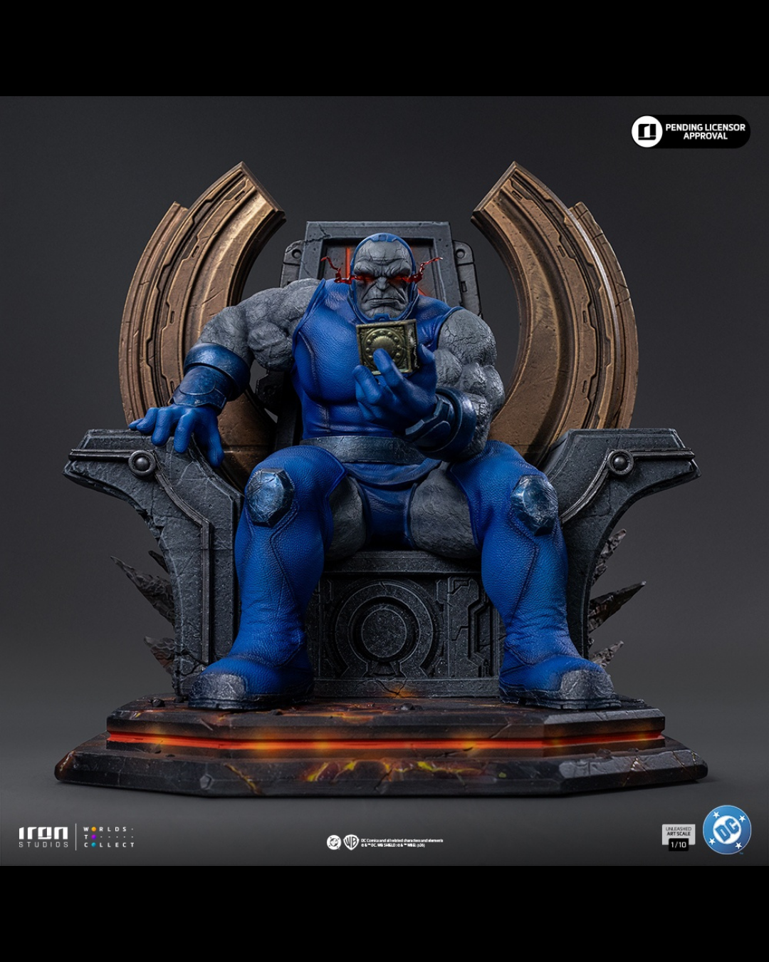 Iron Studios Unleashed Art Scale 1/10 DC Comics Darkseid