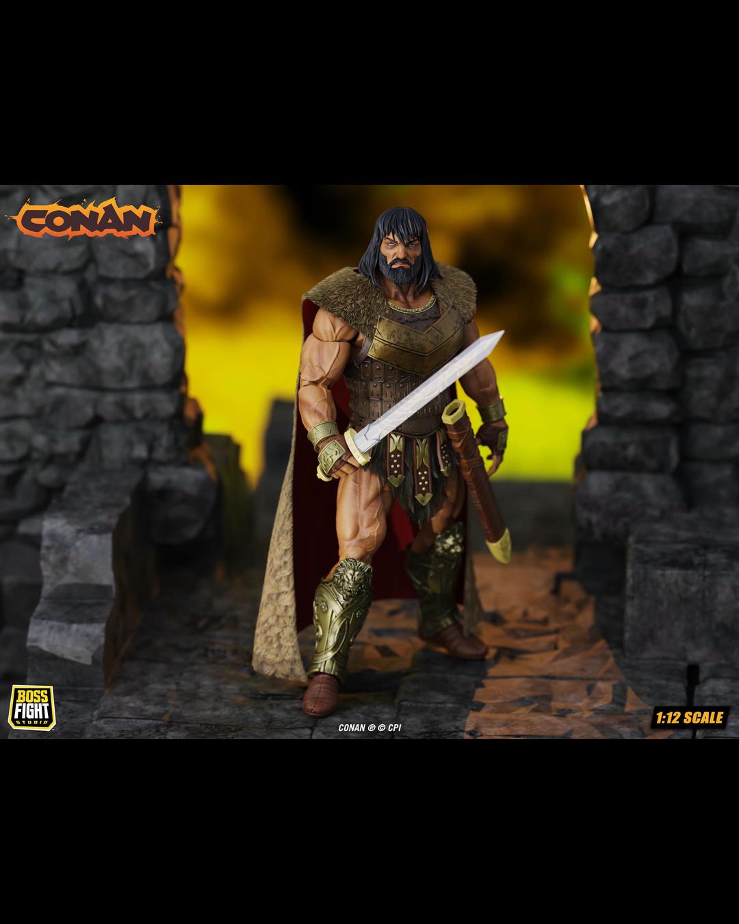 Boss Fight Studio Epic HACKS CTB006 1/12 Conan - King Conan : Ruler of Aquilonia