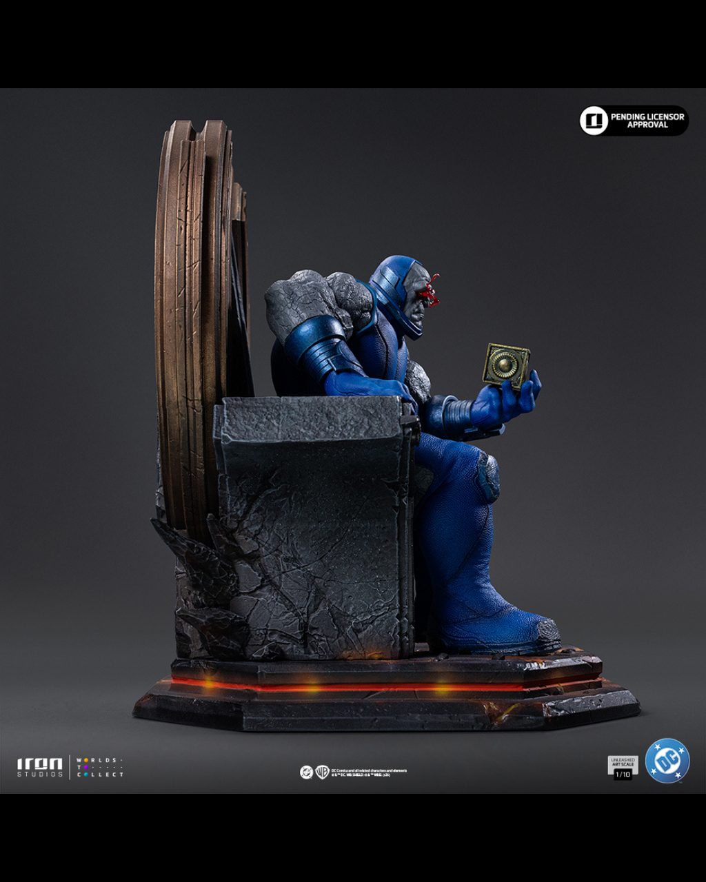 Iron Studios Unleashed Art Scale 1/10 DC Comics Darkseid