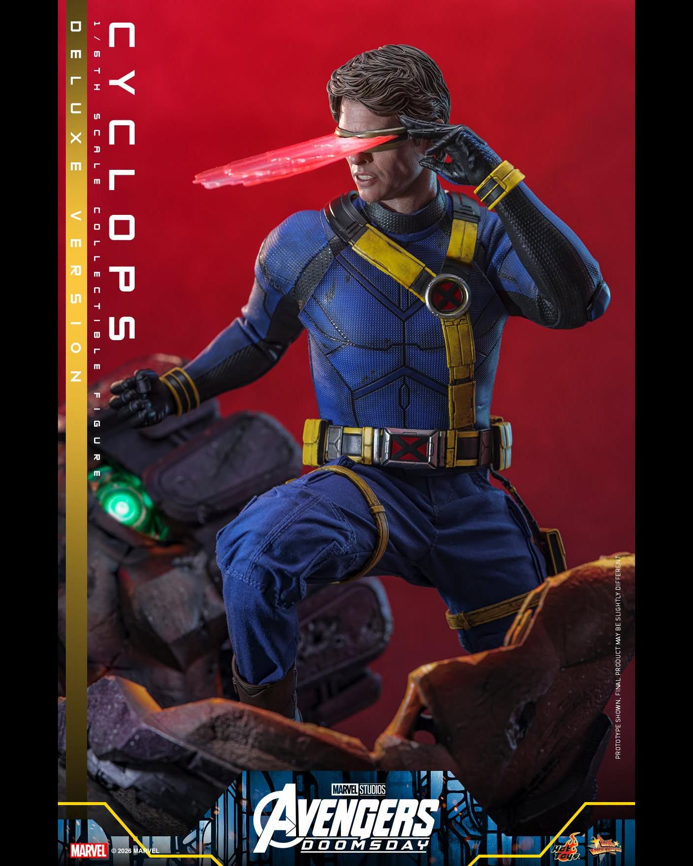 Hot Toys MMS909 1/6 Avengers Doomsday Cyclops (DX Ver.)