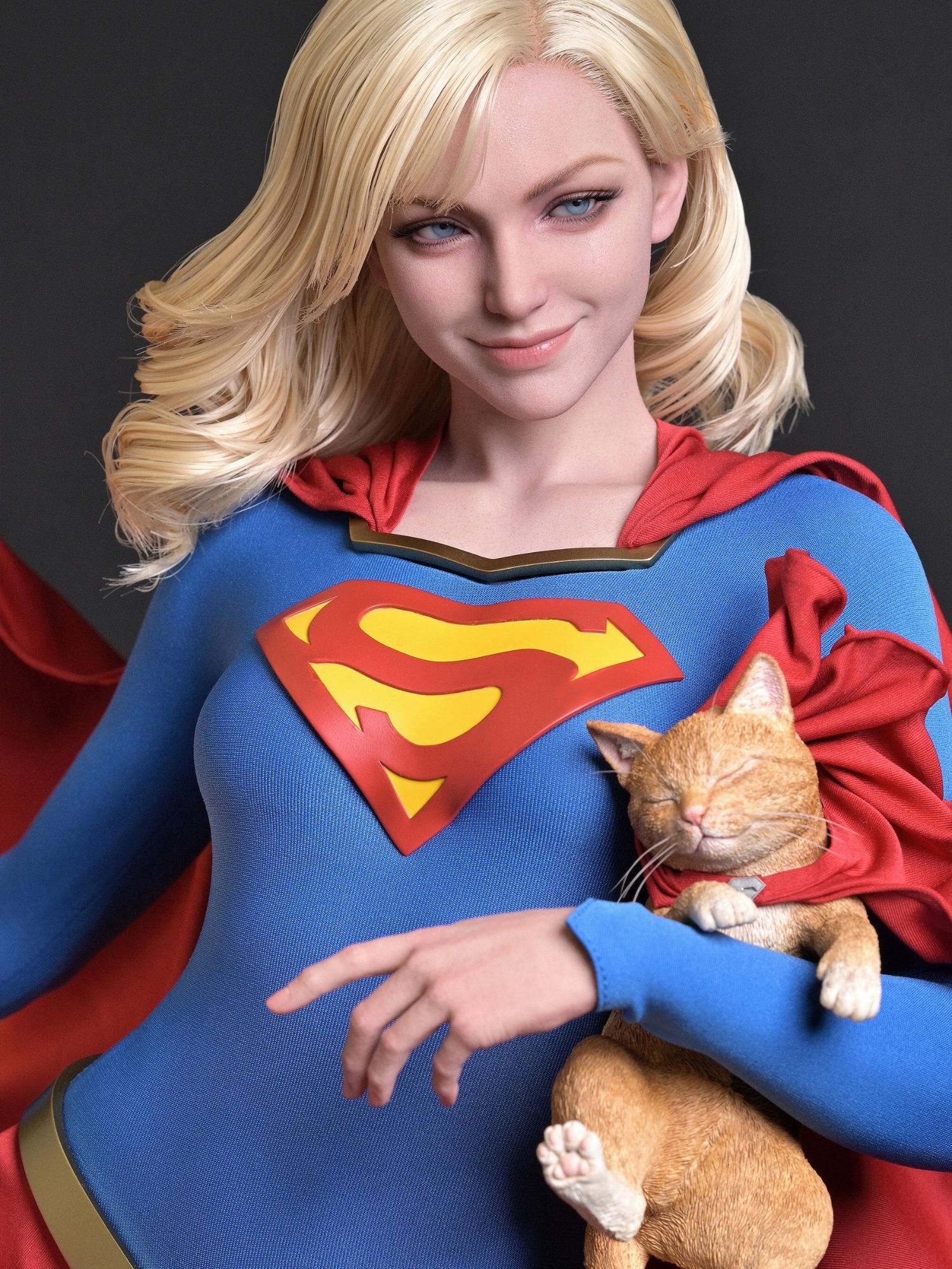 JND STUDIOS CAS-004 1/3 DC Comics Supergirl Statue