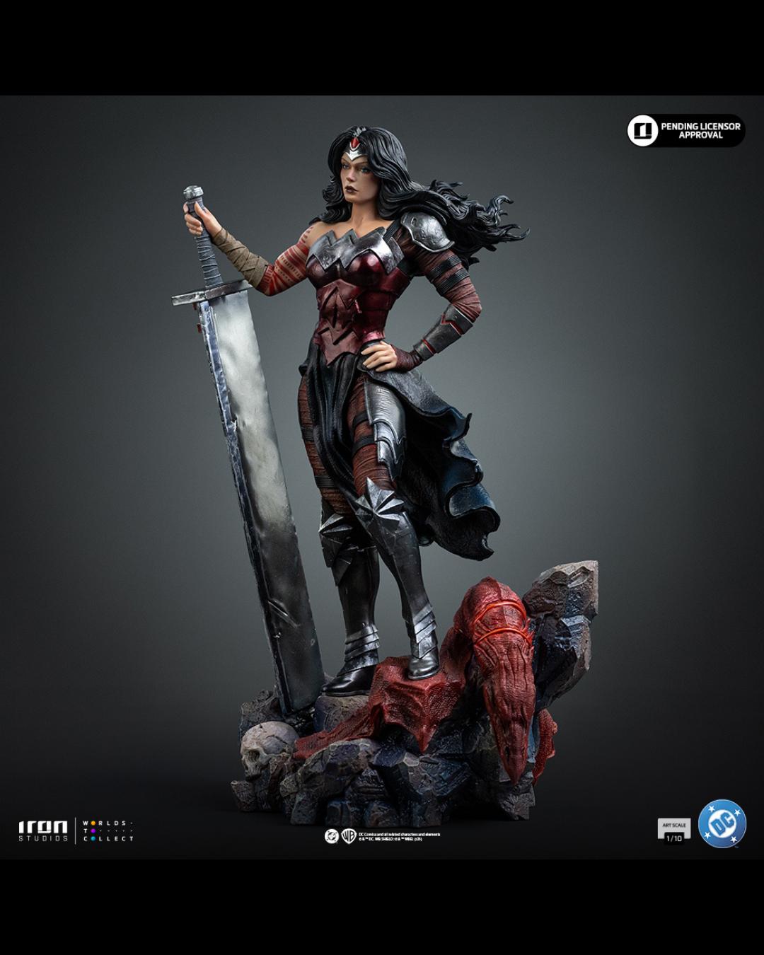 Iron Studios Art Scale 1/10 DC Comics Wonder Woman Absolute
