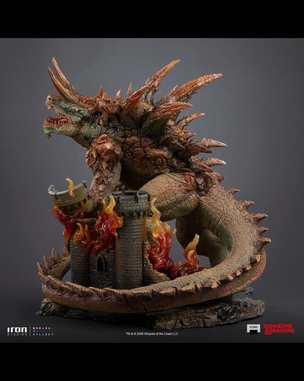 Iron Studios ICONS Dungeons & Dragons Tarrasque Statue
