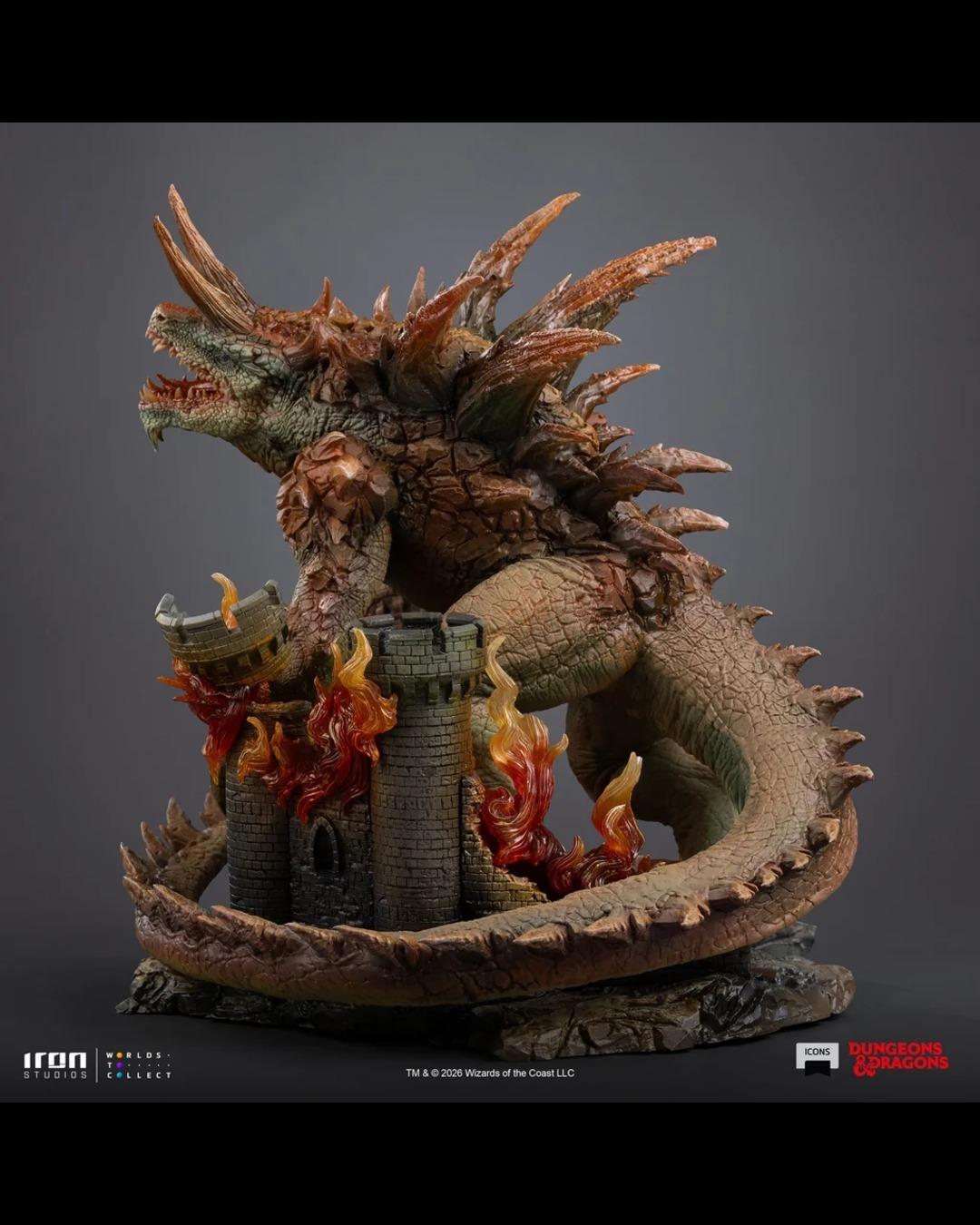 Iron Studios ICONS Dungeons & Dragons Tarrasque Statue