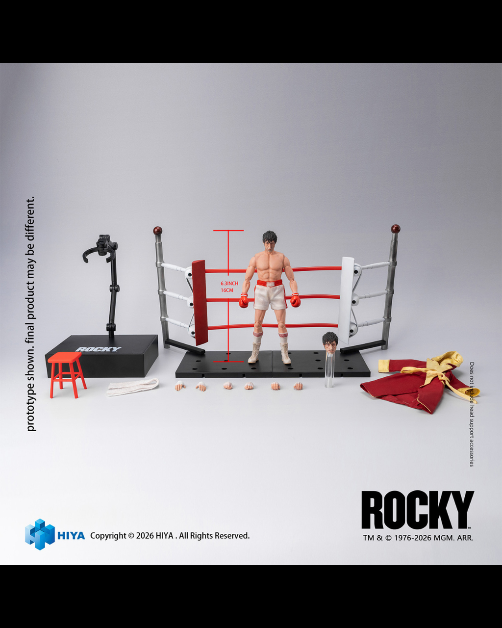 HIYA Toys ESR0165 1/12 Rocky I (1976) Rocky Balboa