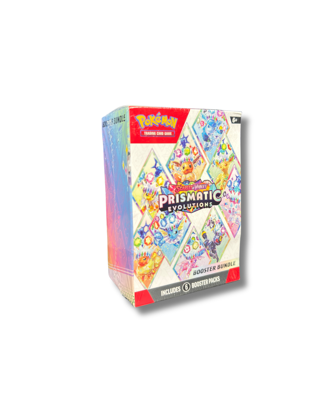 Pokemon TCG : Scarlet & Violet - Prismatic Evolutions Booster Bundle (6 Packs)