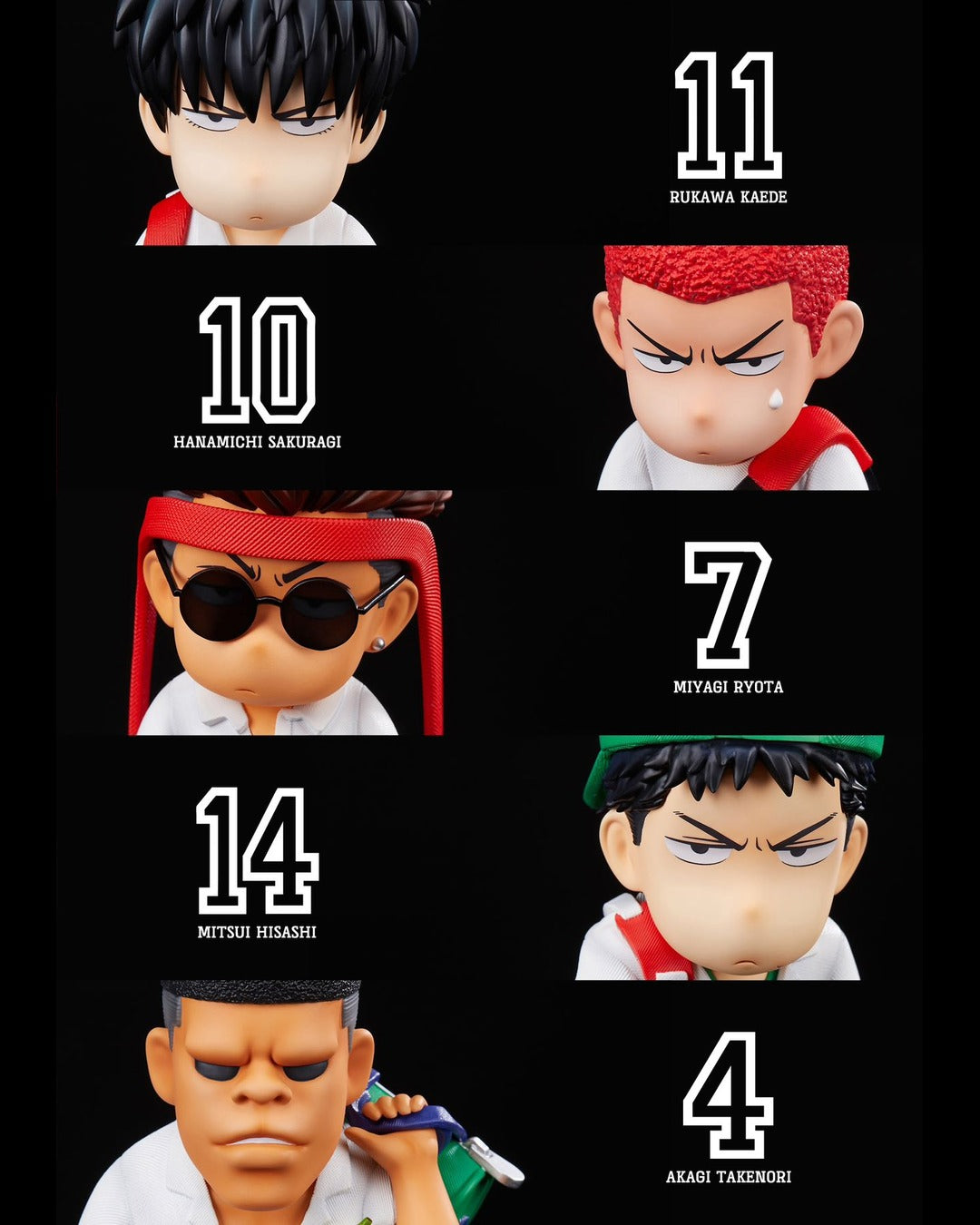 Infinite Studio Slam Dunk Shohoku Team (Chibi Edition) - Hanamichi