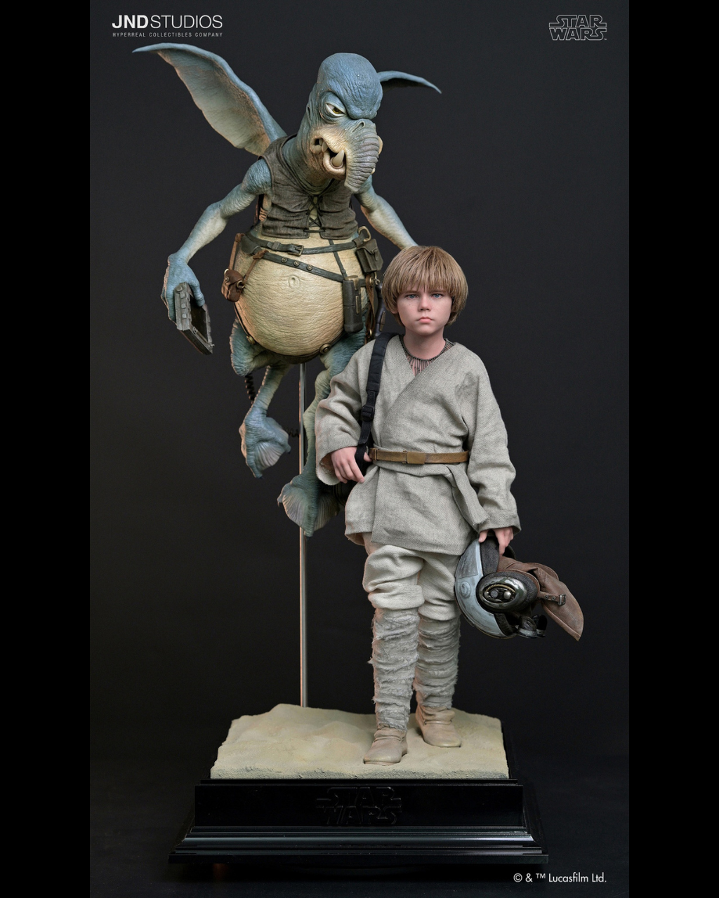 JND STUDIOS HMS-030D 1/3 Star Wars : Episode I - Anakin Skywalker & Watto (Dual Ver.)