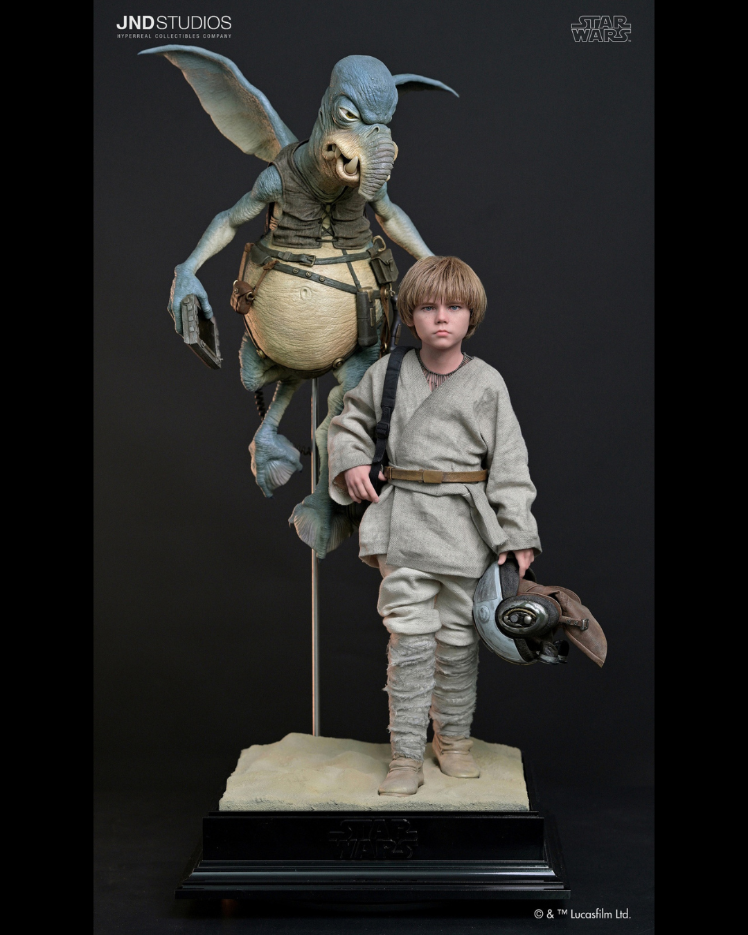 JND STUDIOS HMS-030D 1/3 Star Wars : Episode I - Anakin Skywalker & Watto (Dual Ver.)