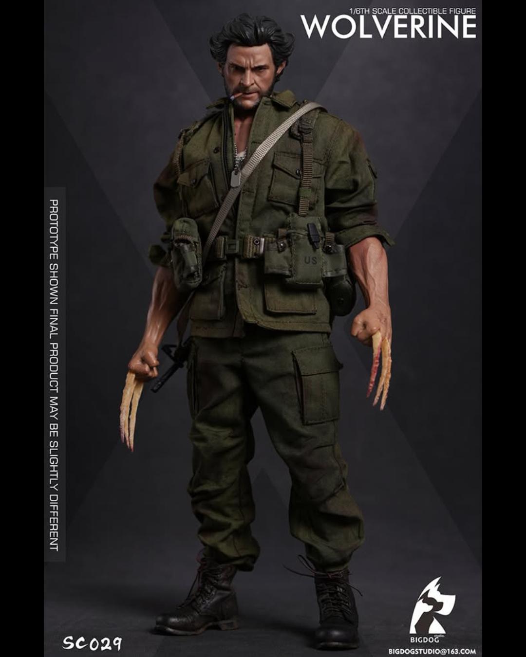 BIGDOG STUDIO SC029 1/6 WWII Soldier