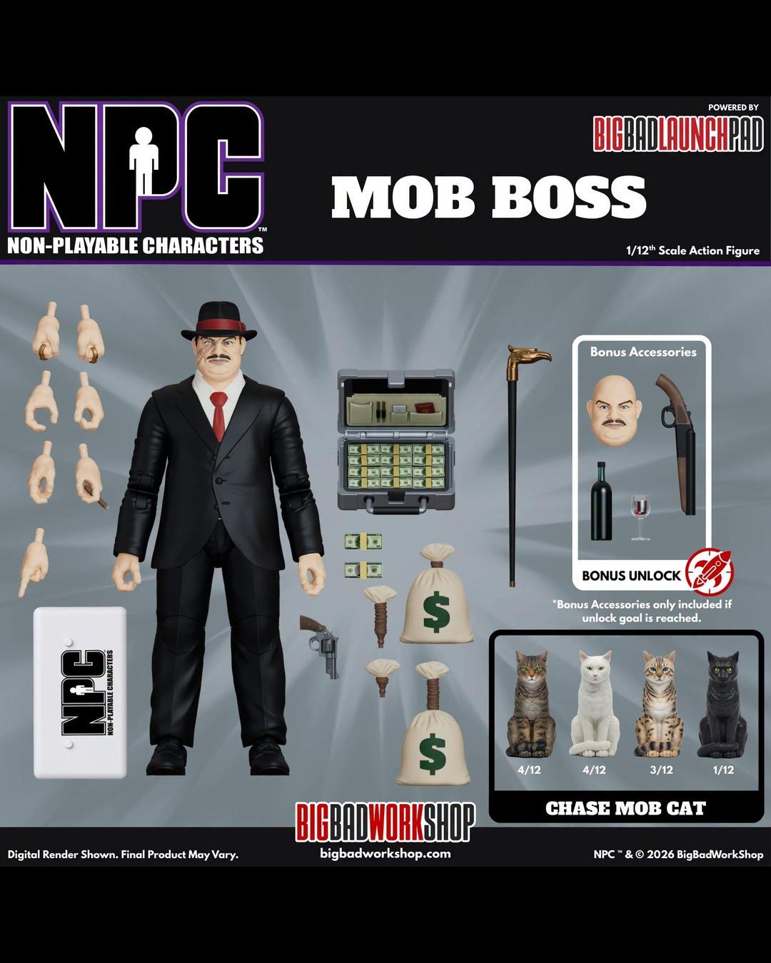 BigBadWorkShop 1/12 NPC : Mob Boss