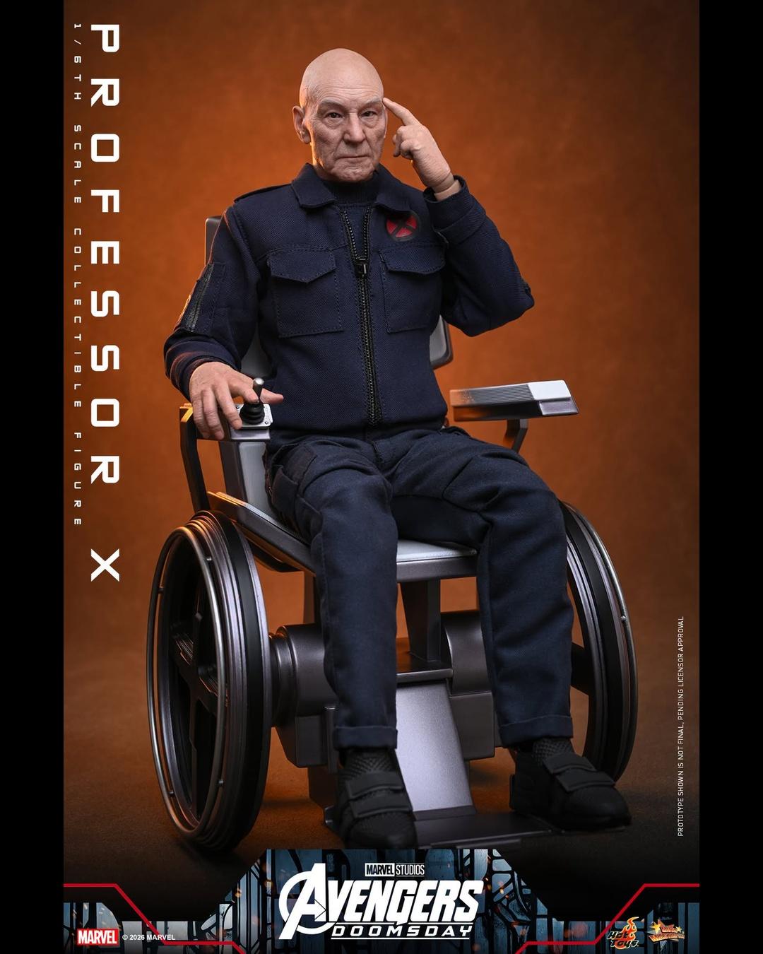 Hot Toys MMS917 1/6 Avengers Doomsday Professor X