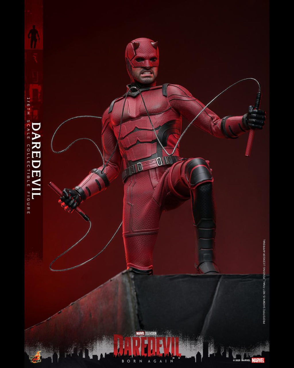 Hot Toys TMS154 1/6 Daredevil Born Again : Daredevil