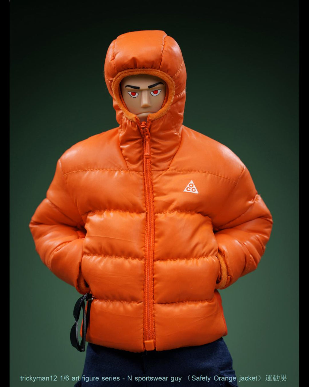 trickyMan12 FB-10150-C 1/6 N Sportswear Guy (Safety Orange)
