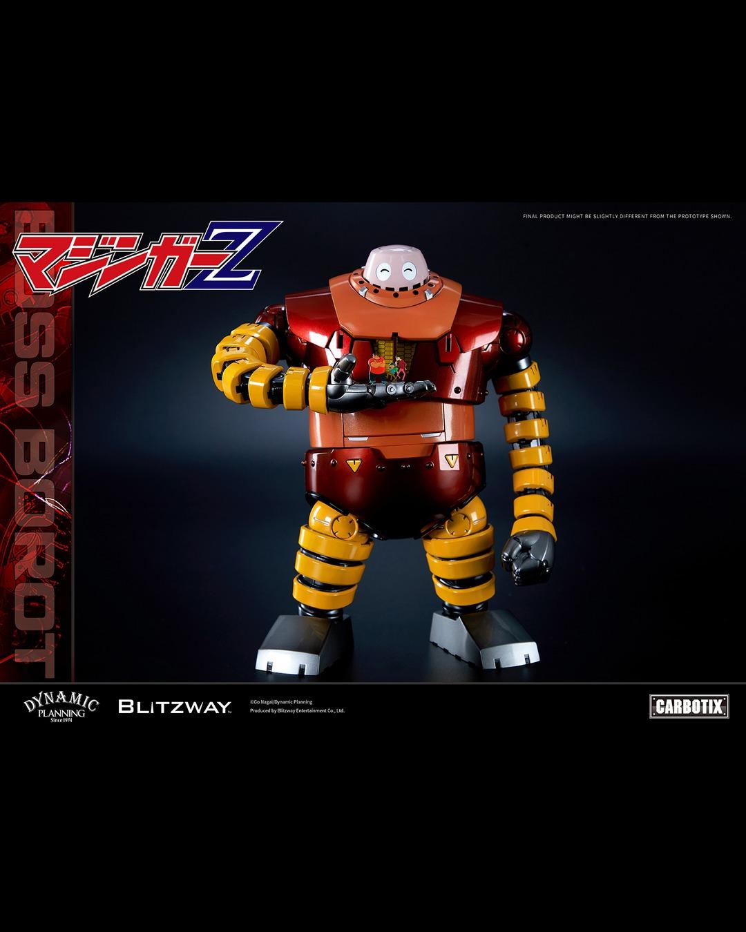 Blitzway Carbotix BW-CA-12101 Mazinger Z Classic Original BOSS BOROT