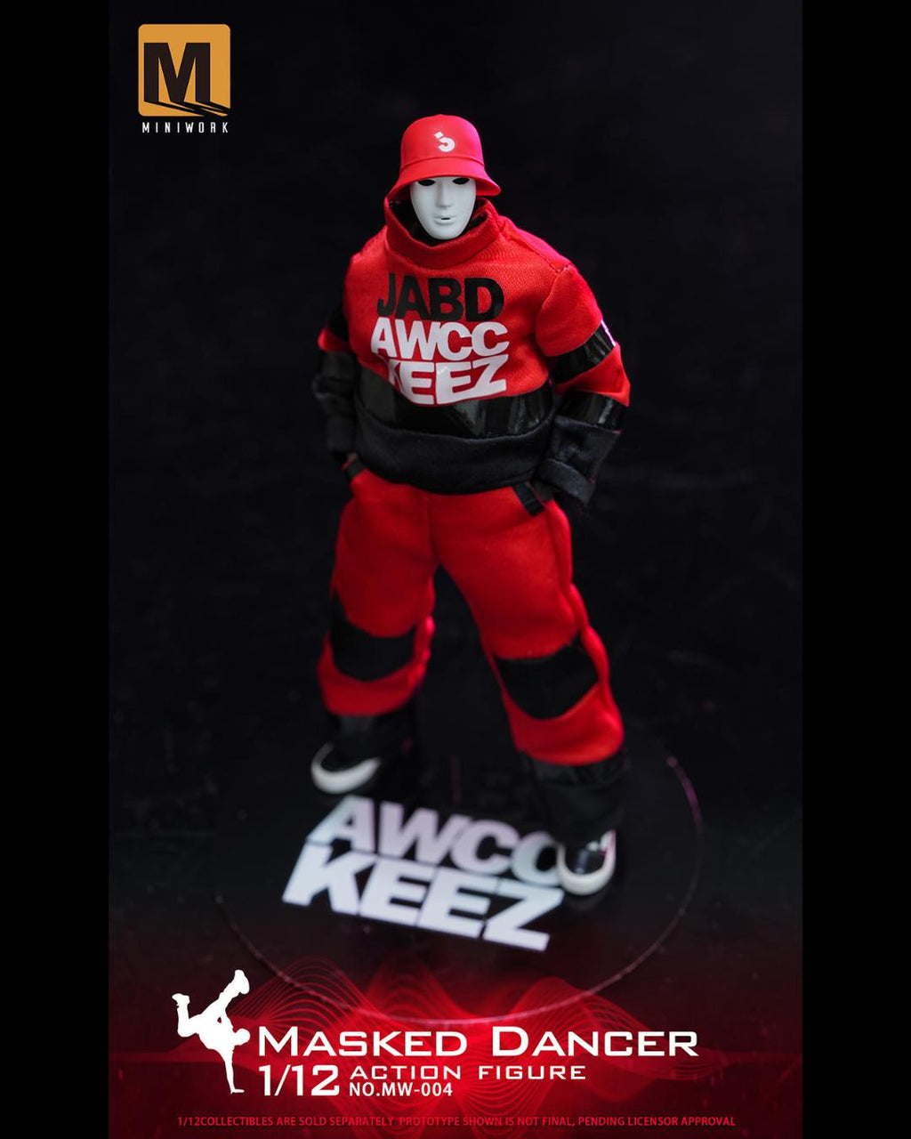 MiniWork MW-004 1/12 Masquerade Dancer