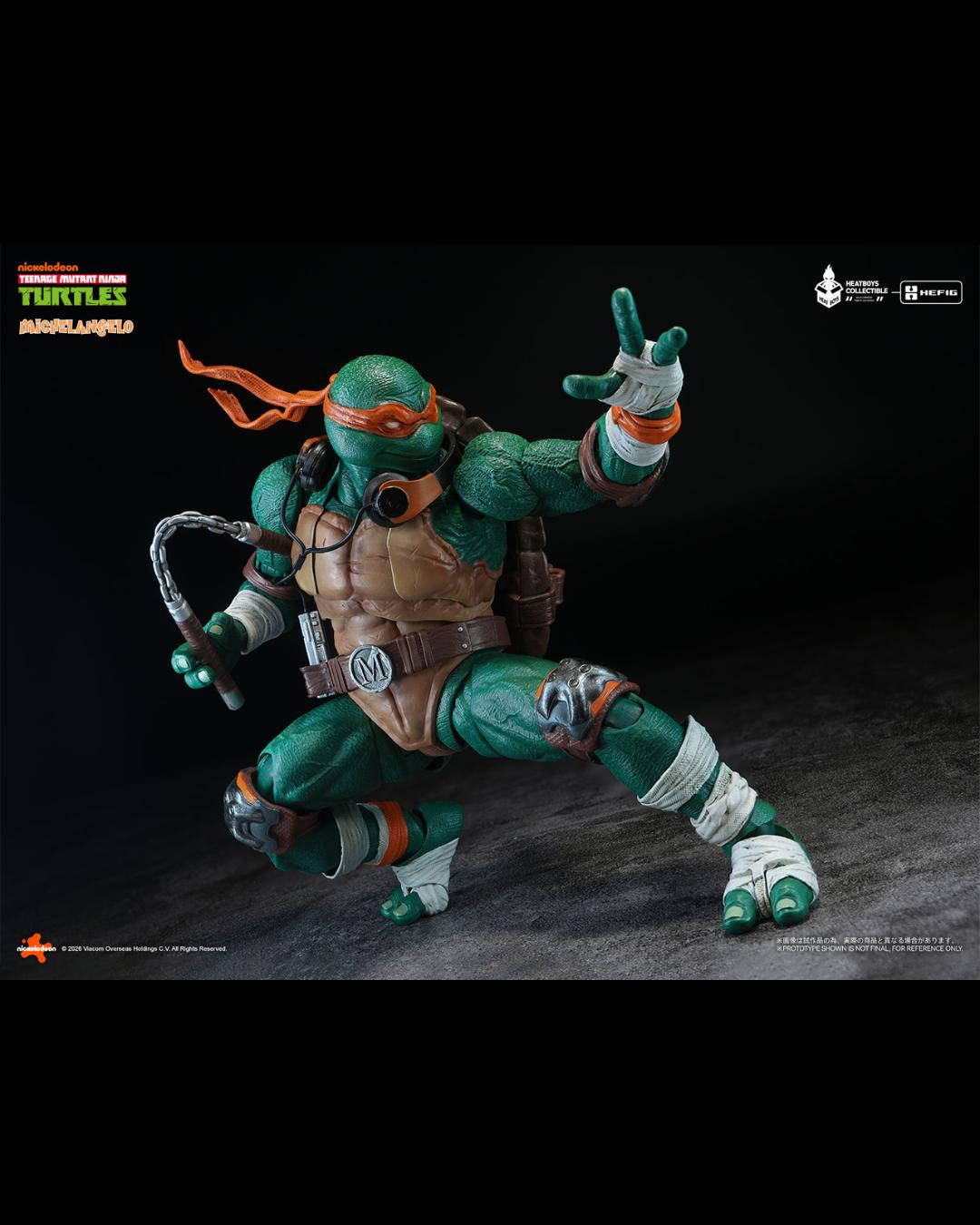 HeatBoys HB0105 1/12 TMNT Michelangelo (Standard Edition)