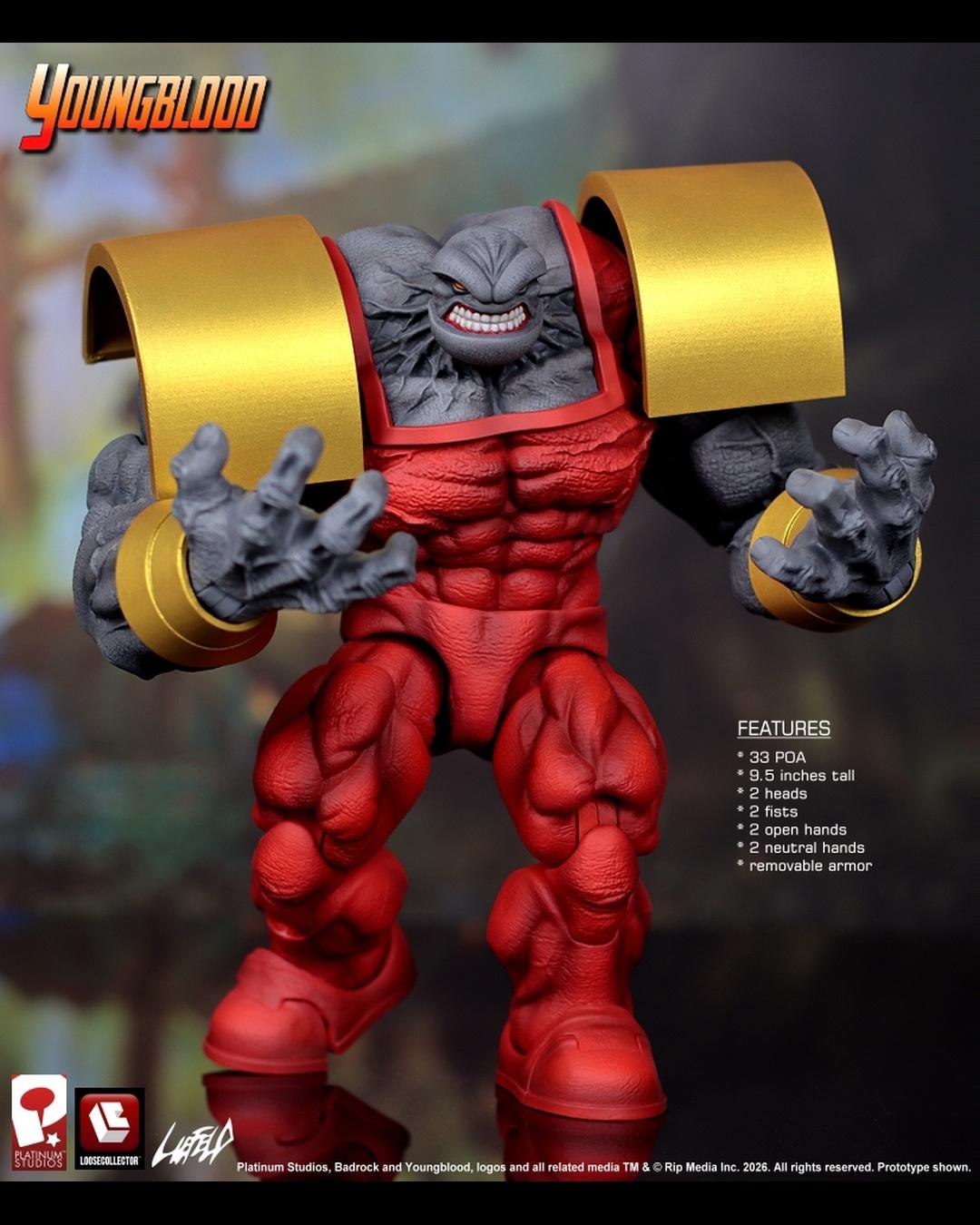 LooseCollector 1/12 Youngblood : Badrock